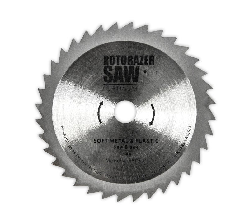 Rotorazer Saw شفرات بديلة رسمية لروترازير بلاتينيوم (مجموعة من 3 لشفرات بلاتينيوم الخضراء/الصفراء/الحمراء ونموذج الأساس الأصفر) كما تم عرضه على التلفاز - Image 2
